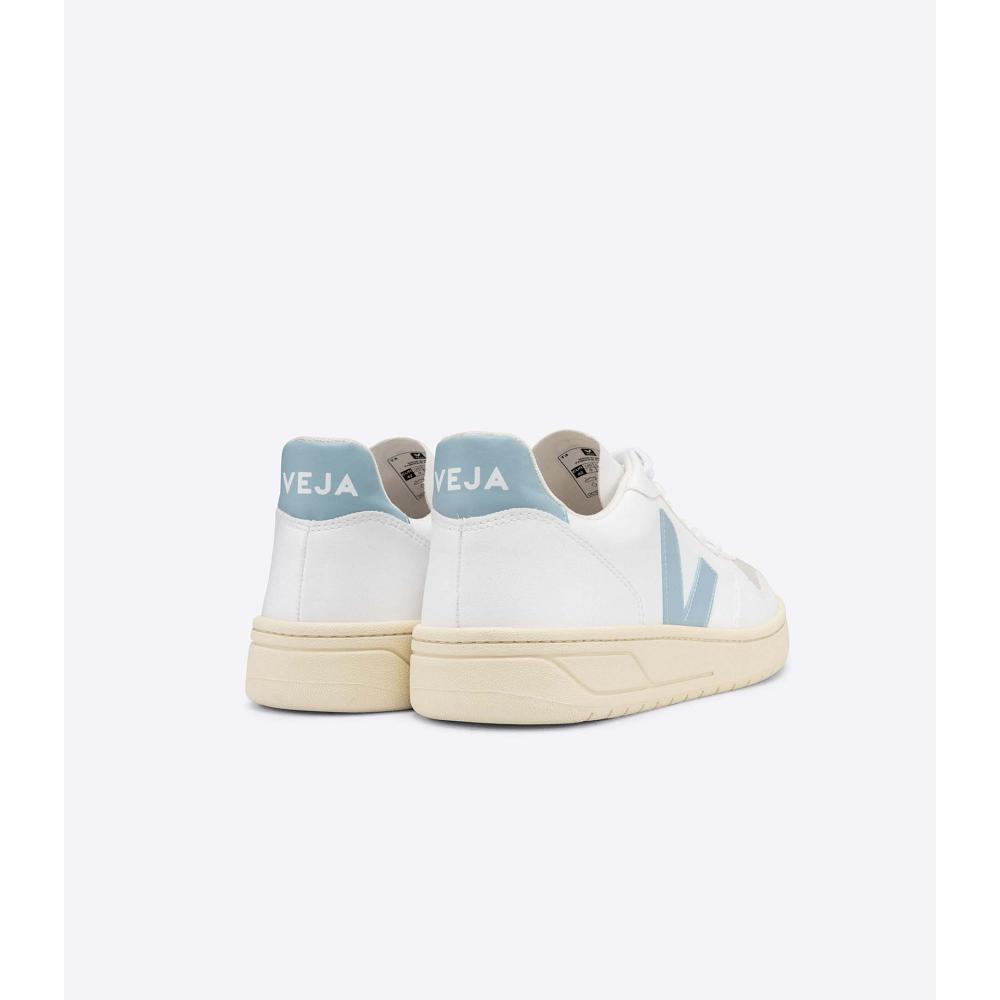 Veja V-10 CWL Schoenen Dames White/Turquoise | BE 579YXF